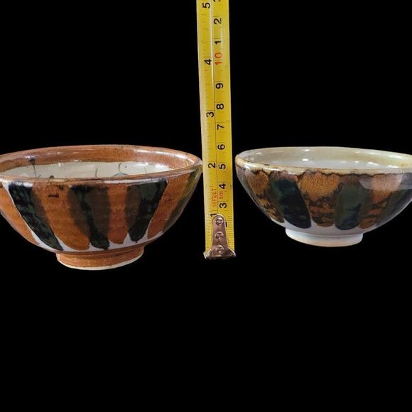 Vintage Tonala Ceramic Decorative Small Bowls (Set of 2) - Picture 10 of 11